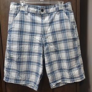 Canyon River Blues‎ Men's Plaid Shorts Size 34-35/11" Inseam